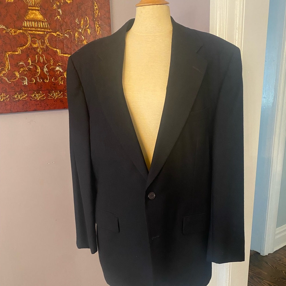 Men’s Classic Brooks Brothers Navy Blazer 43 R